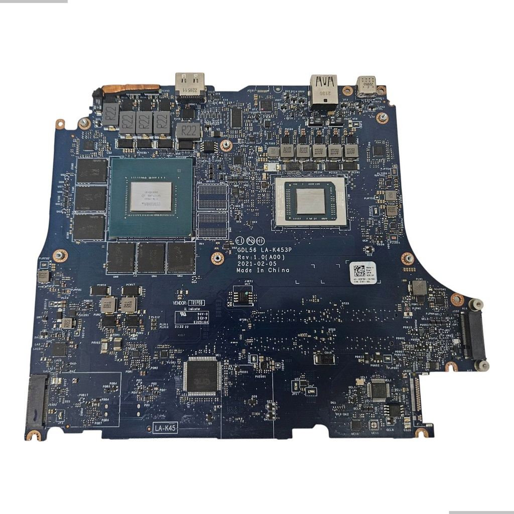 Placa Mãe Dell Alienware M15 R5 La-k453p Ryzen 7 Rtx3060 Slot