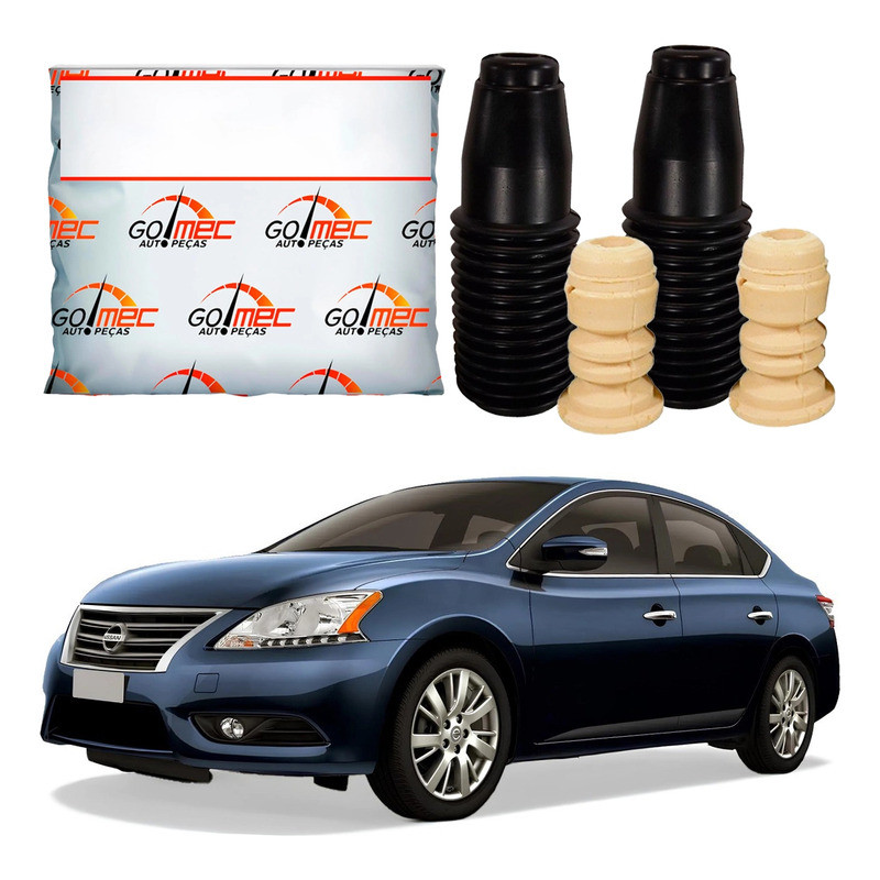 Kit Batente Amortecedor Dianteiro Sentra 2.0 2013 A 2016