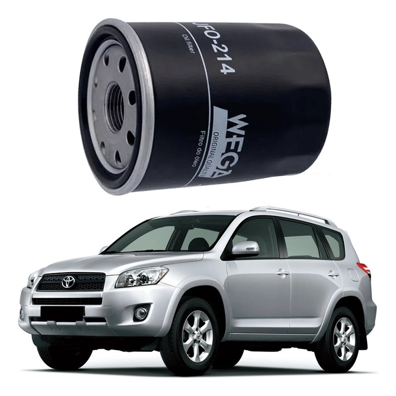 Filtro De Óleo Wega Rav4 2.4 2005 A 2012