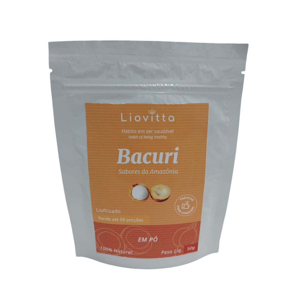 Bacuri Liofilizado em Pó 50g Fruta Amazônica