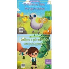 O PATINHO FEIO E JOAO E O PE DE FEIJAO - CONTOS CLASSICOS BILINGUES - LIVRO VIRA-VIRA autor .