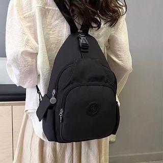 Bolsa De Peito Casual Bolsa De Ombro Unissex Transversal Mochila Multifuncional Nylon X214  LING em Oferta na Shopee