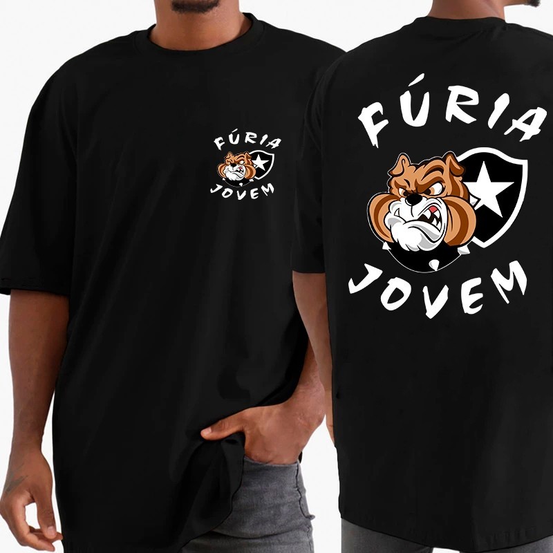 Camiseta Torcedor Botafogo de Futebol e Regatas Fogão Alvinegro Camisa Plus Size Estampada Futebol Unissex Envio Rápido