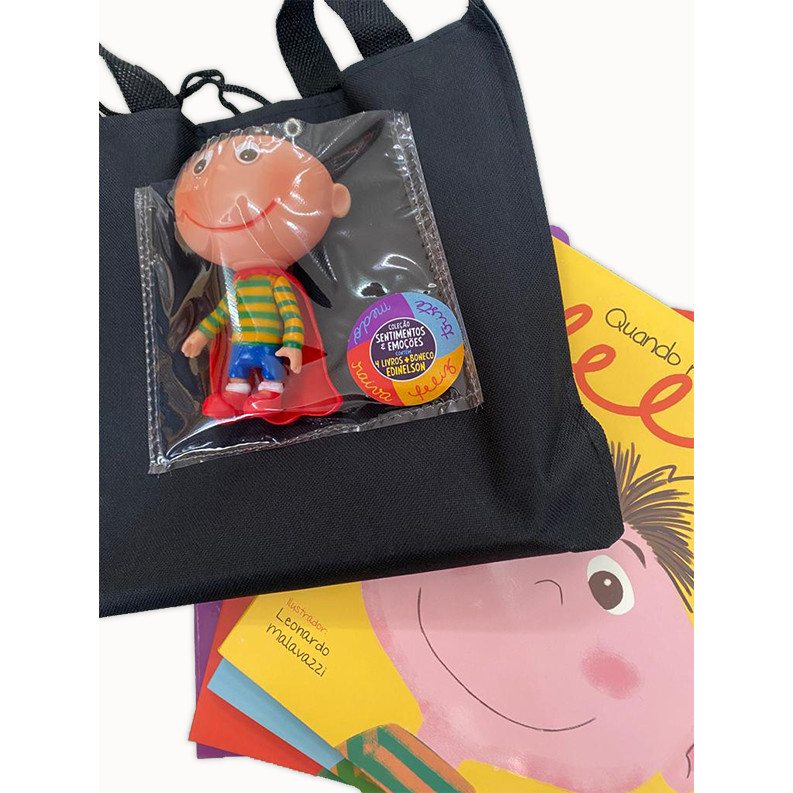 Conjunto Sentimentos e Emoções Cartonado com Mochila