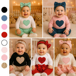 Conjunto Roupa Bebê Menina Body Calça Moda Blogueirinha Inverno Frio Feminino Conjuntinho Roupinha em Oferta na Shopee