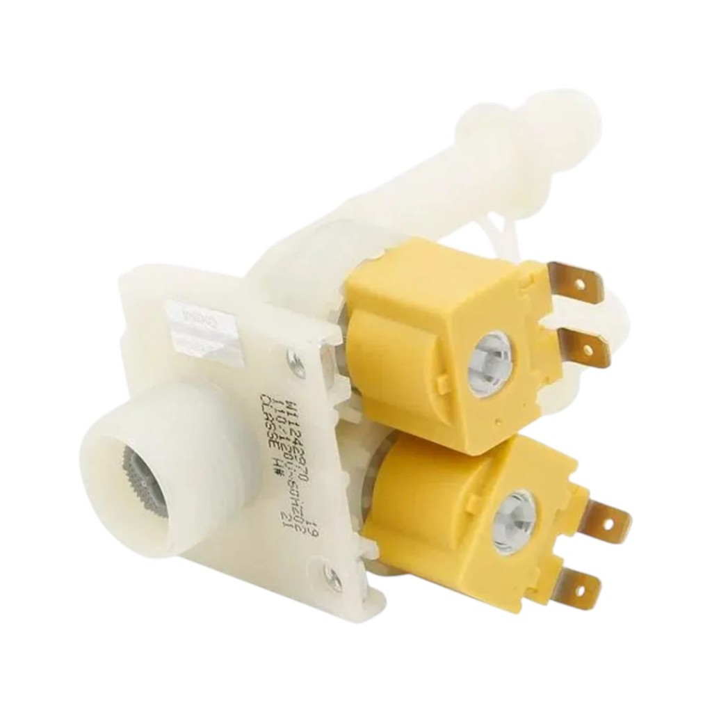 VÁLVULA DUPLA 110V LAVADORA BWK12/14 W11245249 ORIG BRASTEMP