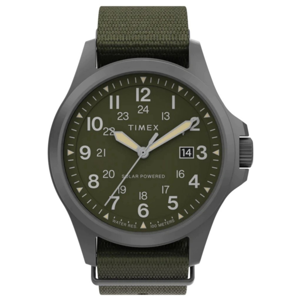 Relógio Timex North Field Post 41mm Solar com Vidro Safira