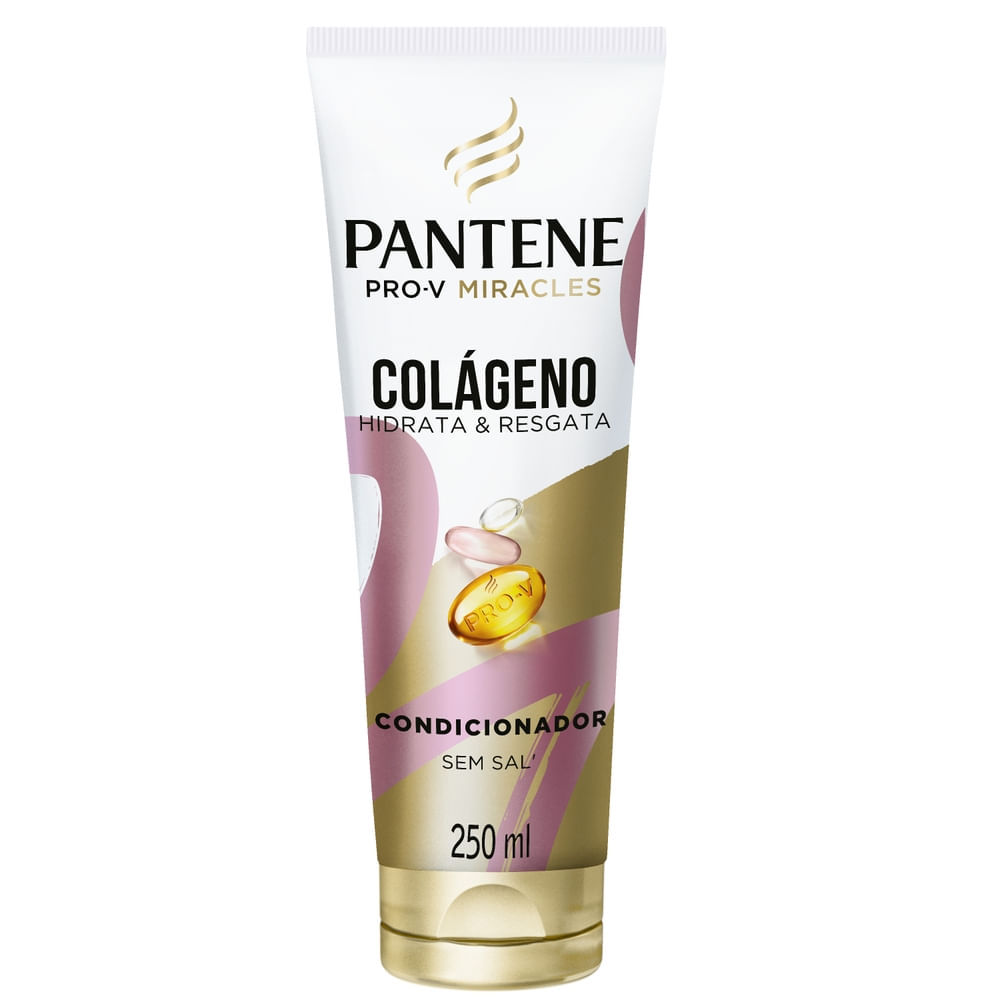 Condicionador Pantene Colágeno Hidrata e Resgata 250ml em Oferta na Shopee
