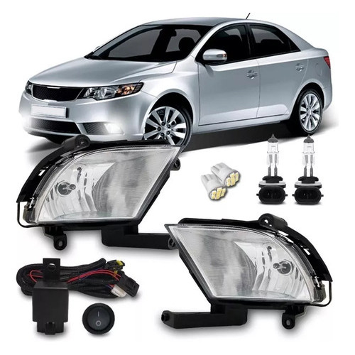 Kit Farol Milha Cerato 2009 2010 2011 2012