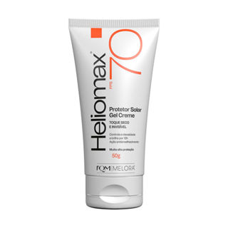 Heliomax Protetor Solar Gel Creme FPS 70 Sem Cor 50g em Oferta na Shopee