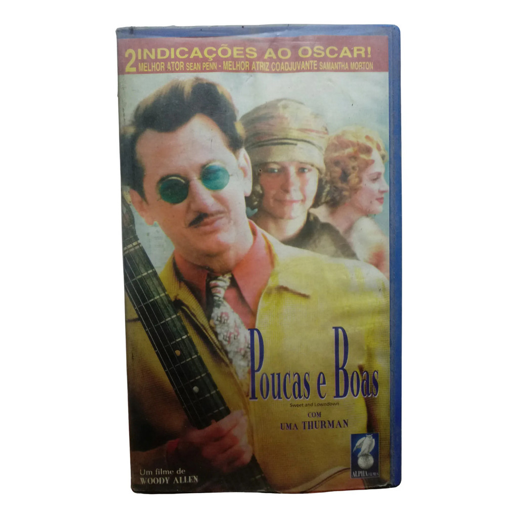 Vhs Poucas E Boas - Woody Allen - Sean Penn
