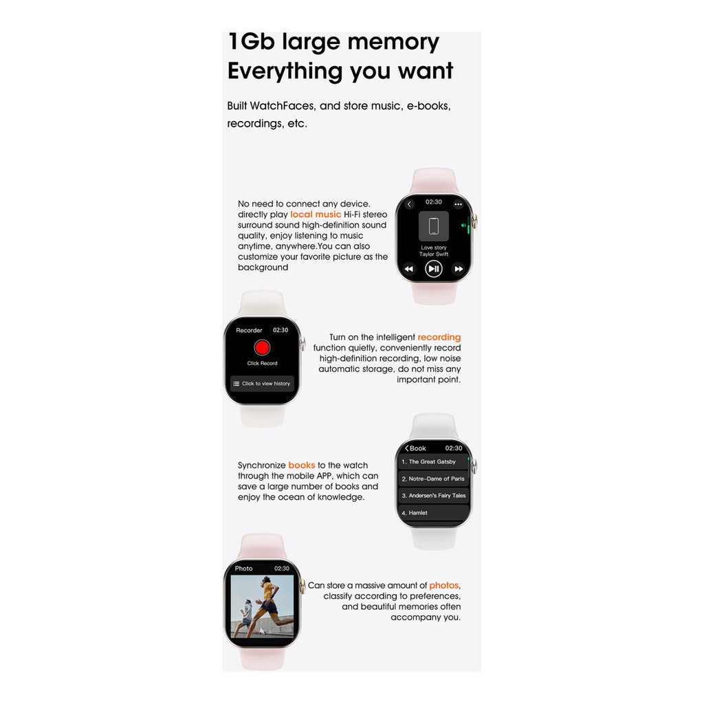 smartwatch relogio KW62 MAX (47MM) 2 Pulseira i unisex Gps esportes Faz Recebe Chamada nteligentes · foto 2