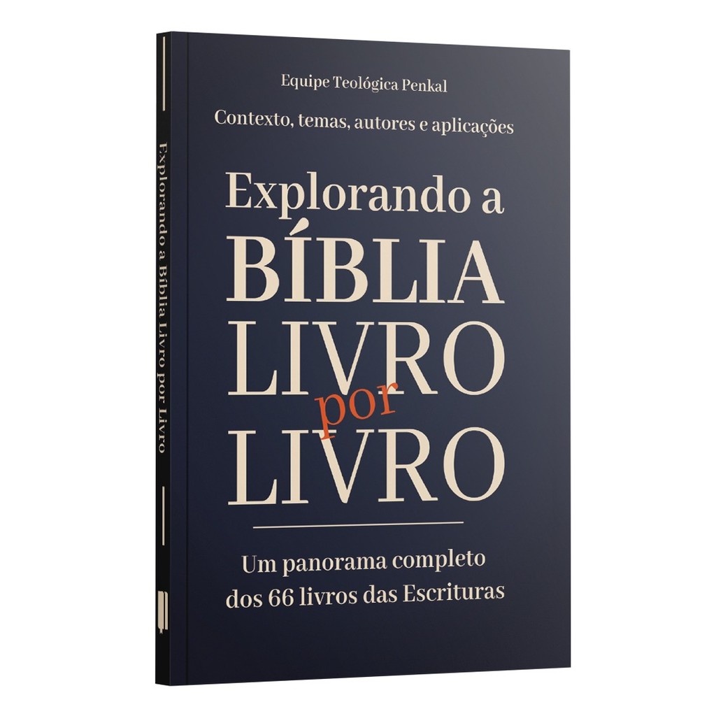 Explorando a Bíblia Livro por Livro | Brochura | Equipe Teológica Penkal em Oferta na Shopee