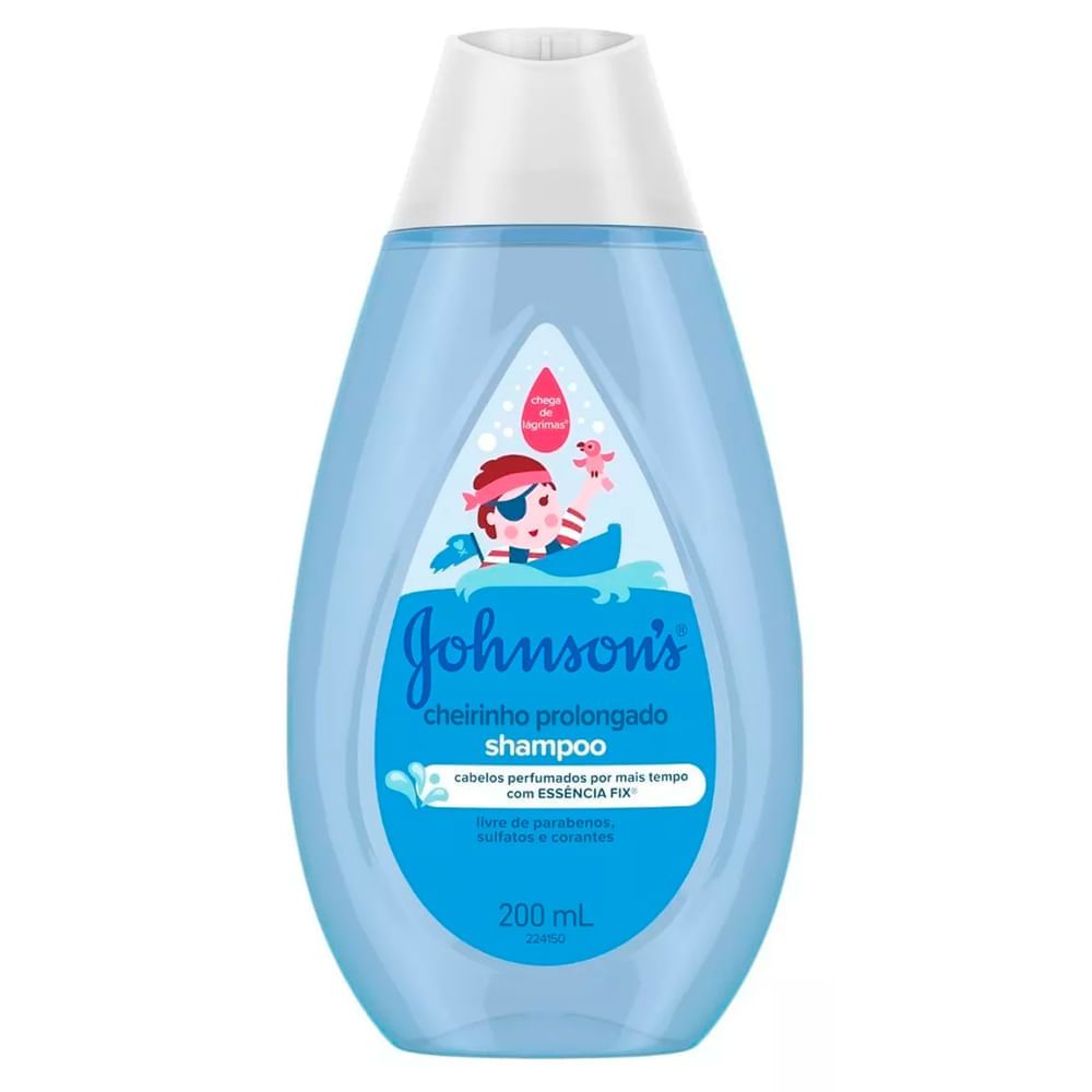 Shampoo Johnson's Baby Cheirinho Prolongado 200ml em Oferta na Shopee