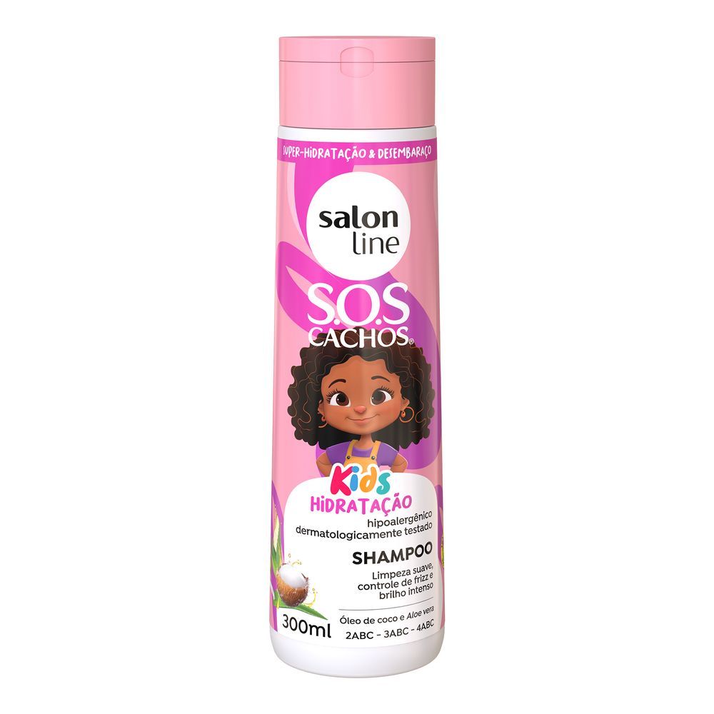 Shampoo Salon Line S.O.S Cachos Kids 300ml em Oferta na Shopee