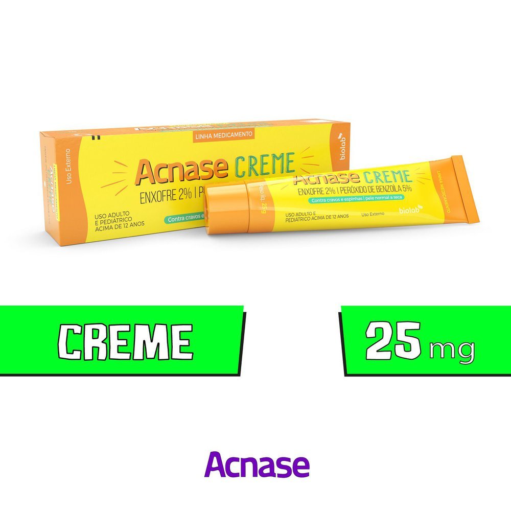 Acnase Creme com 25g