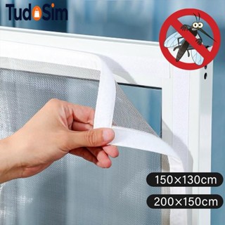 200x150cm Tela Mosquiteiro Para Janela Com Velcro Autocolante Ajustável Removível Anti Insetos Dengue Mosquito em Oferta na Shopee