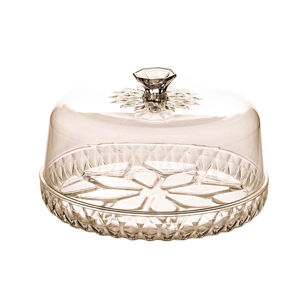 Queijeira Plástico Citrino Glamour Plasútil em Oferta na Shopee