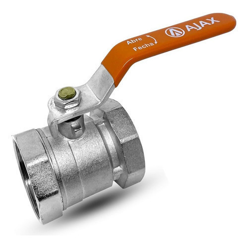 Registro Válvula Esfera 3/4 Polegada Metal Rosca Ajax A40002