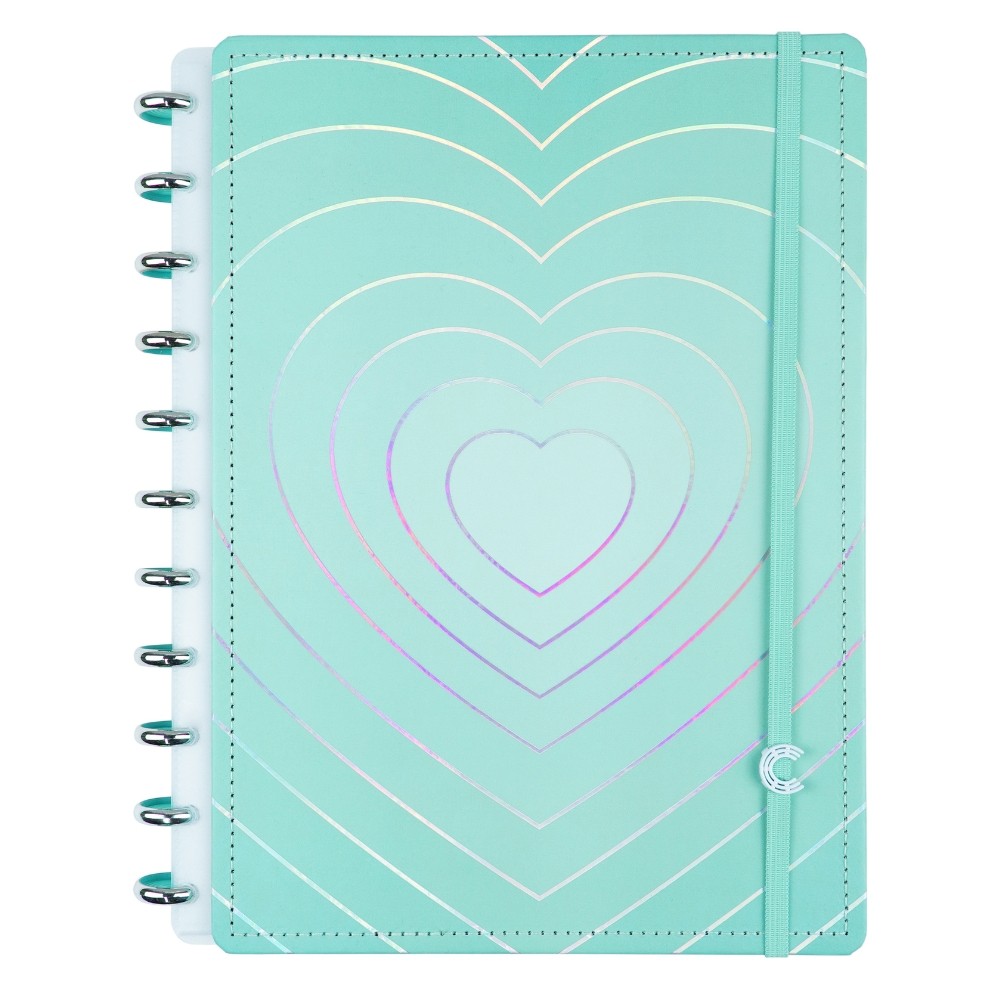 Caderno Inteligente Turquoise Love Grande - CIGD4306