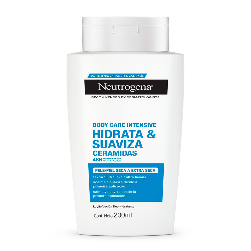 Hidratante Corporal Neutrogena Body Care Intensive Hidrata & Suaviza 200ml em Oferta na Shopee