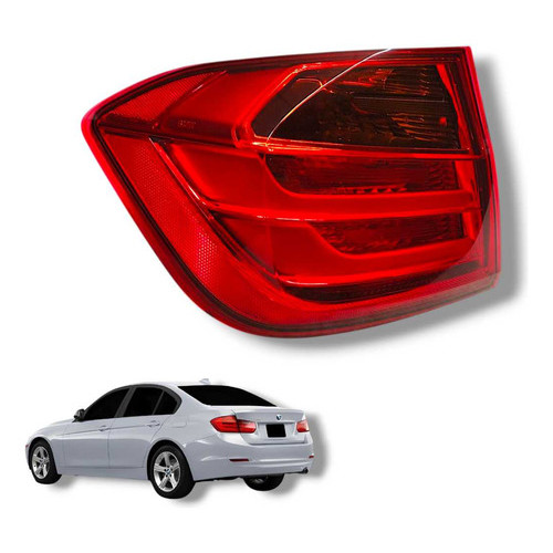 Lanterna Traseira Bmw 320i Série 3 2015 Esquerdo Esquerdo/motorista Vermelho