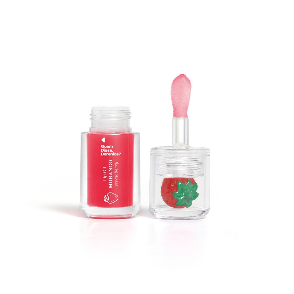 Lip Oil Vermelho Cuide-se Bem Morango 3,5ml em Oferta na Shopee