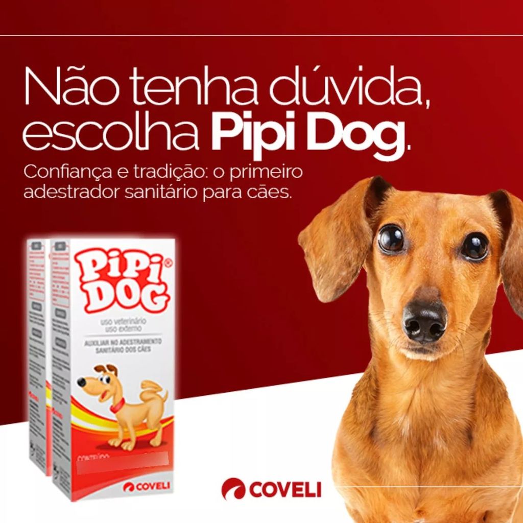 Kit 5 Pipi Dog 20ml Adestrador sanitário Xixi Pode - Coveli — imagem 2 de 2