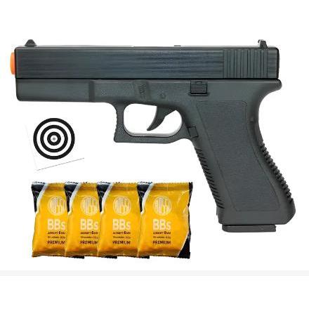 Pistola Airsoft Vigor GK Gk-v307 Spring Rossi+ BBS +Alvos