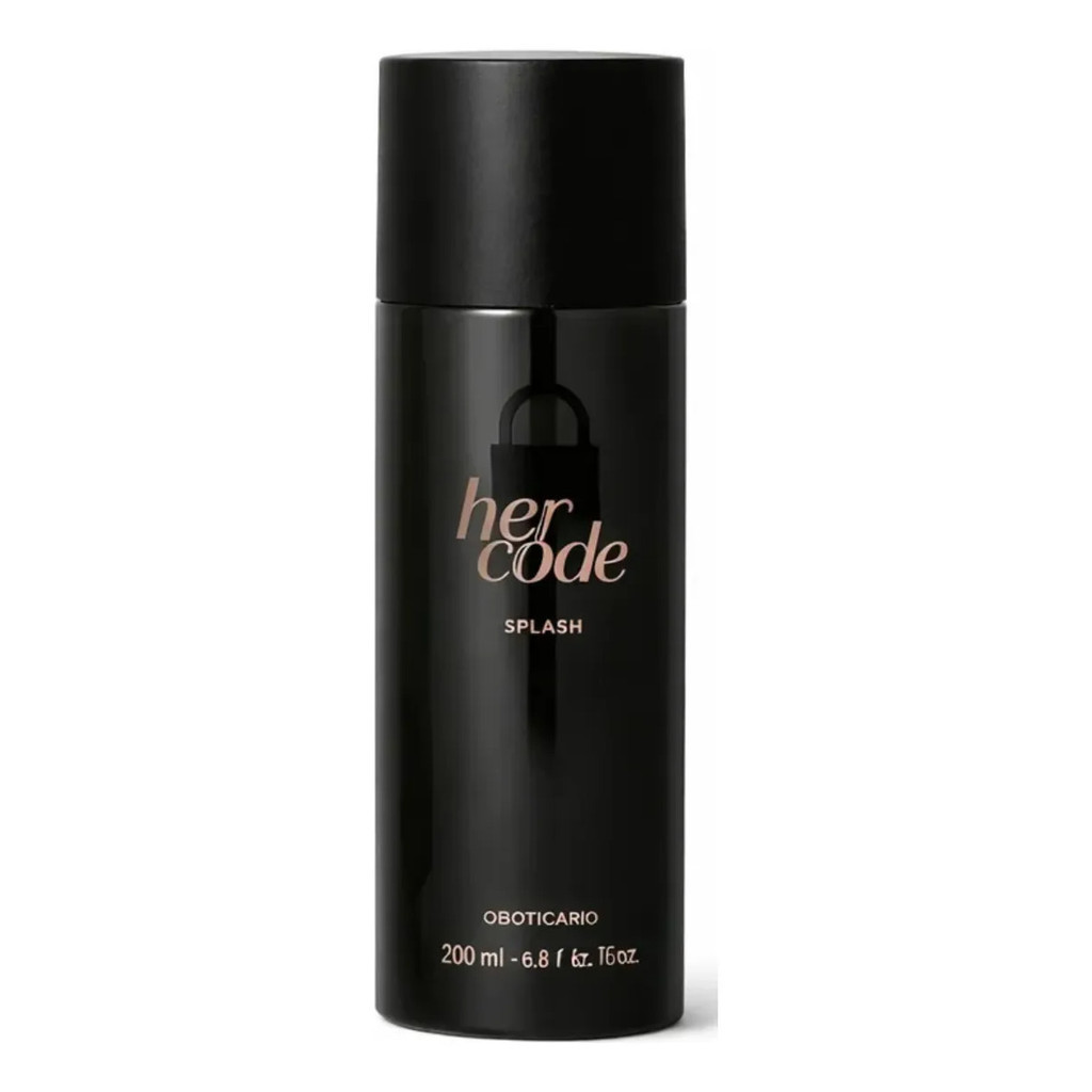 Body Splash Her Code 200 Ml O Boticário