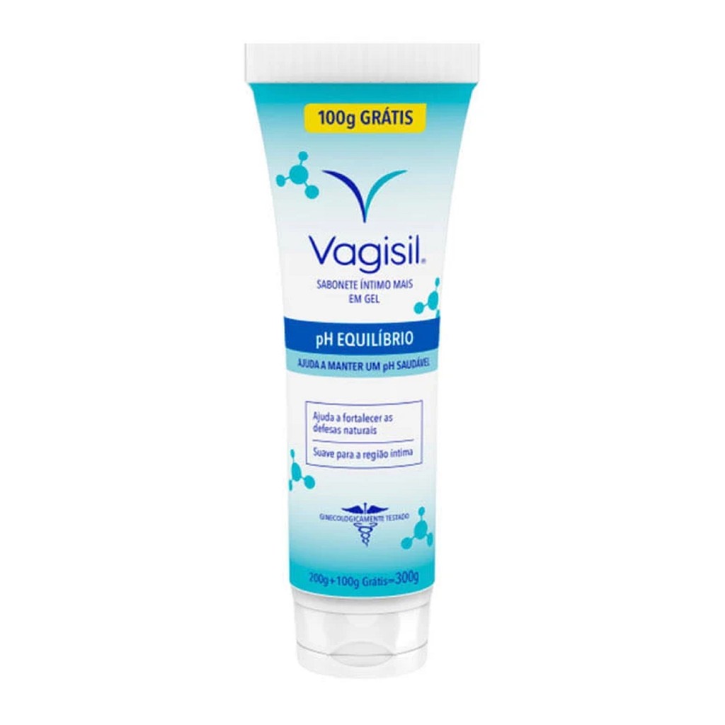 Sabonete Intimo Vagisil pH Equilibrio Lev 300ml Pag 200Ml
