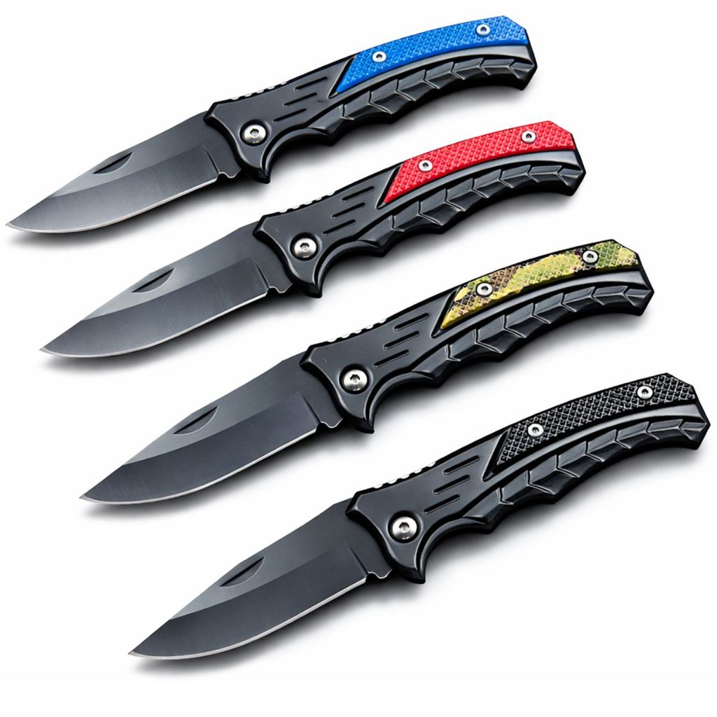 Canivete Tático Compacto Dobrável 16cm, Resistente e Versátil para Pesca, Trilha e dia a dia em Oferta na Shopee