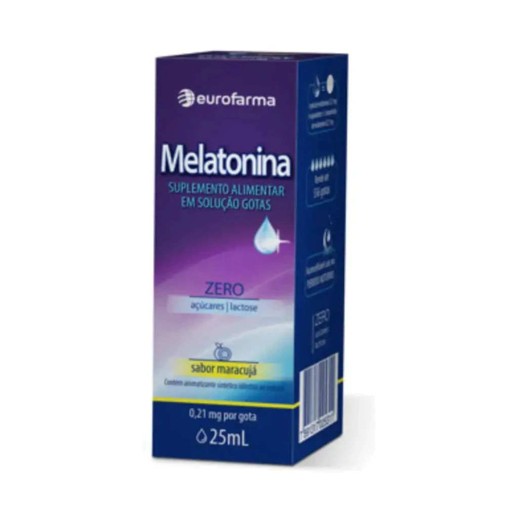 Melatonina Maracujá Gotas 25mL – Eurofarma em Oferta na Shopee