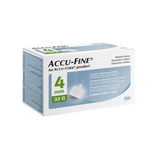Accu-Fine Pen Needle 32Gx4 100 En/Es/Ptb em Oferta na Shopee