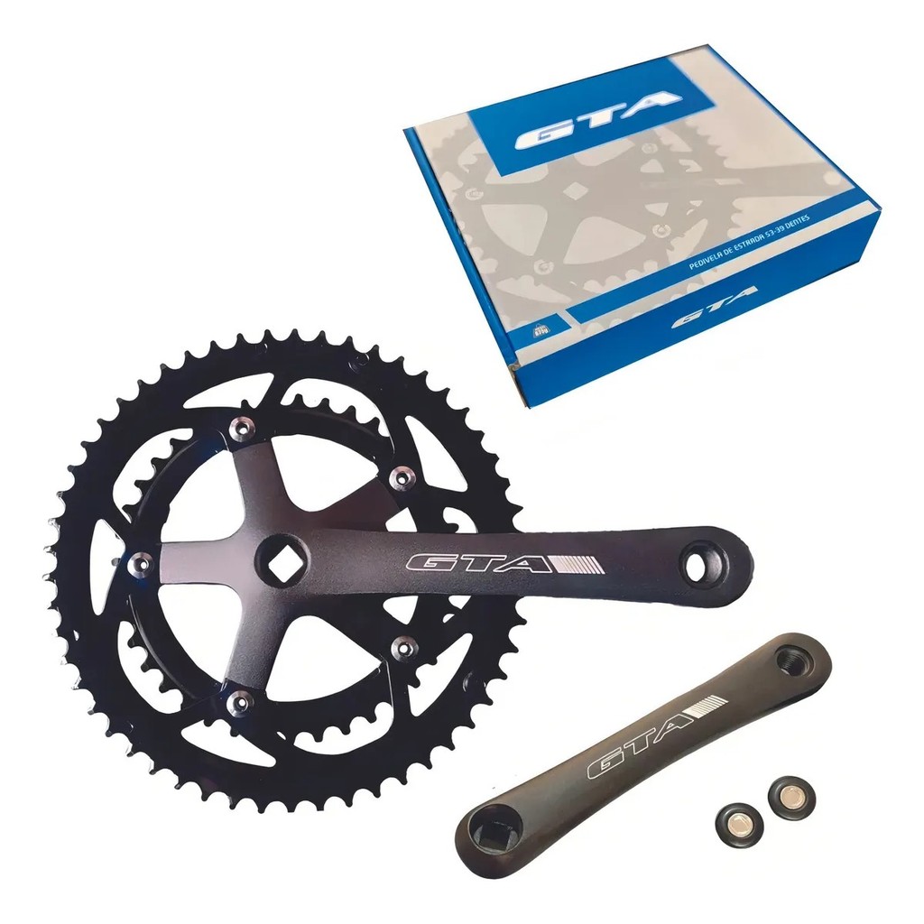 Pedivela Speed Duplo 53/39d Caloi 10 Monark 10 Gta Alumínio