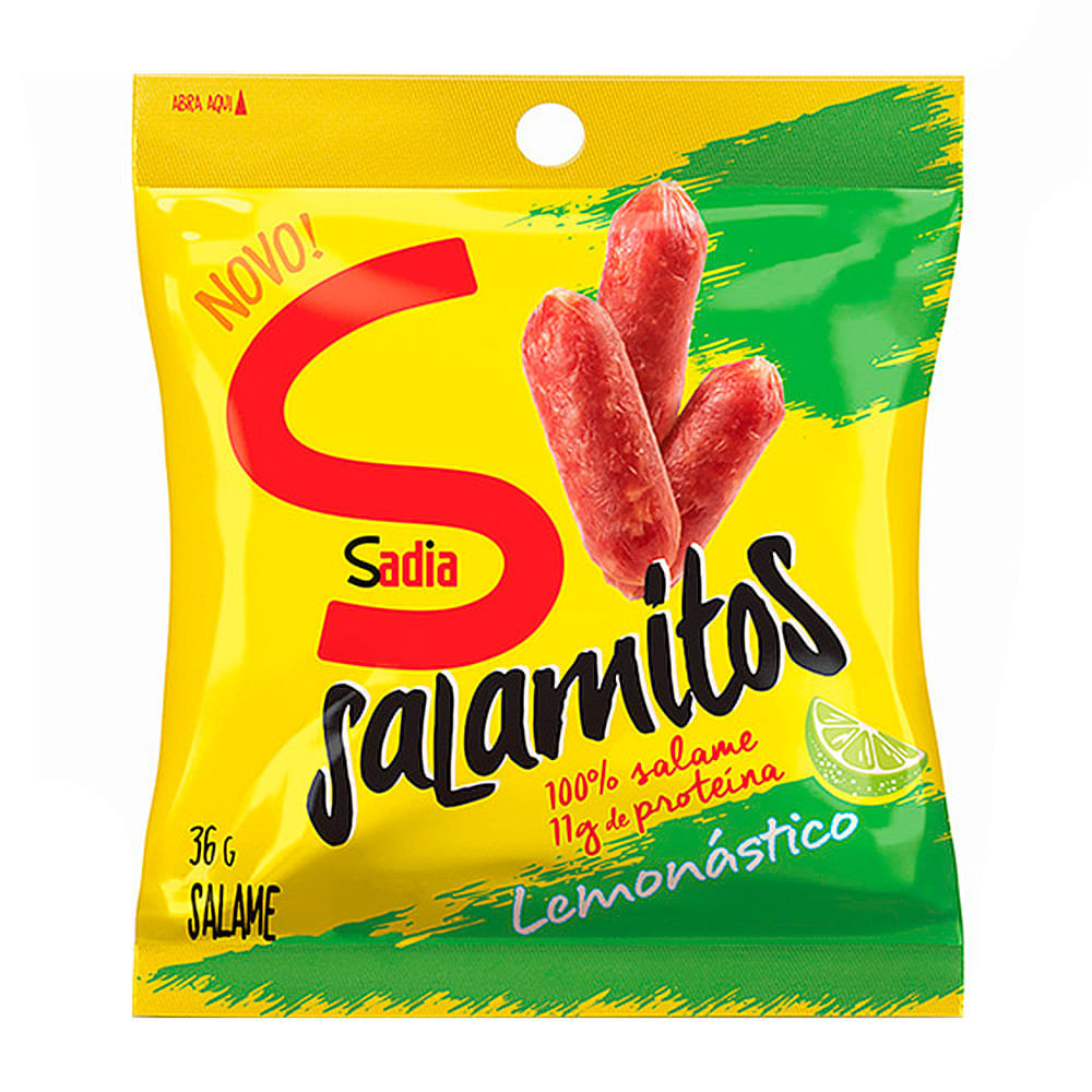 Salamitos Sadia Lemonástico com 36g em Oferta na Shopee