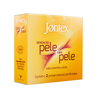 Preservativo Jontex Sensação Pele com Pele 2 Unidades em Oferta na Shopee