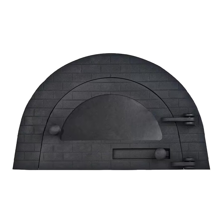 Porta Forno Ferro Igloo Com Vidro Libaneza 24,5x38,5cm