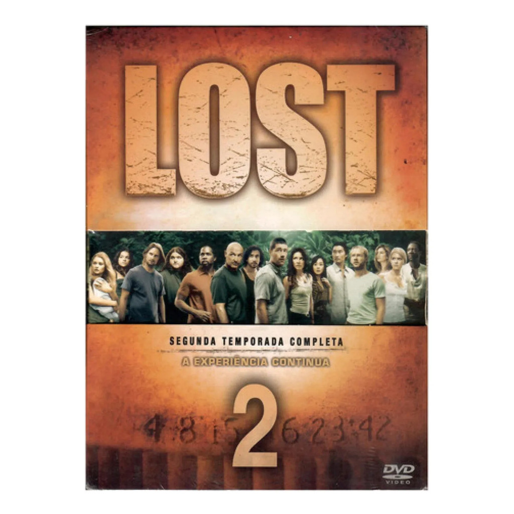 Dvd Box Lost Segunda Temporada 7 Discos