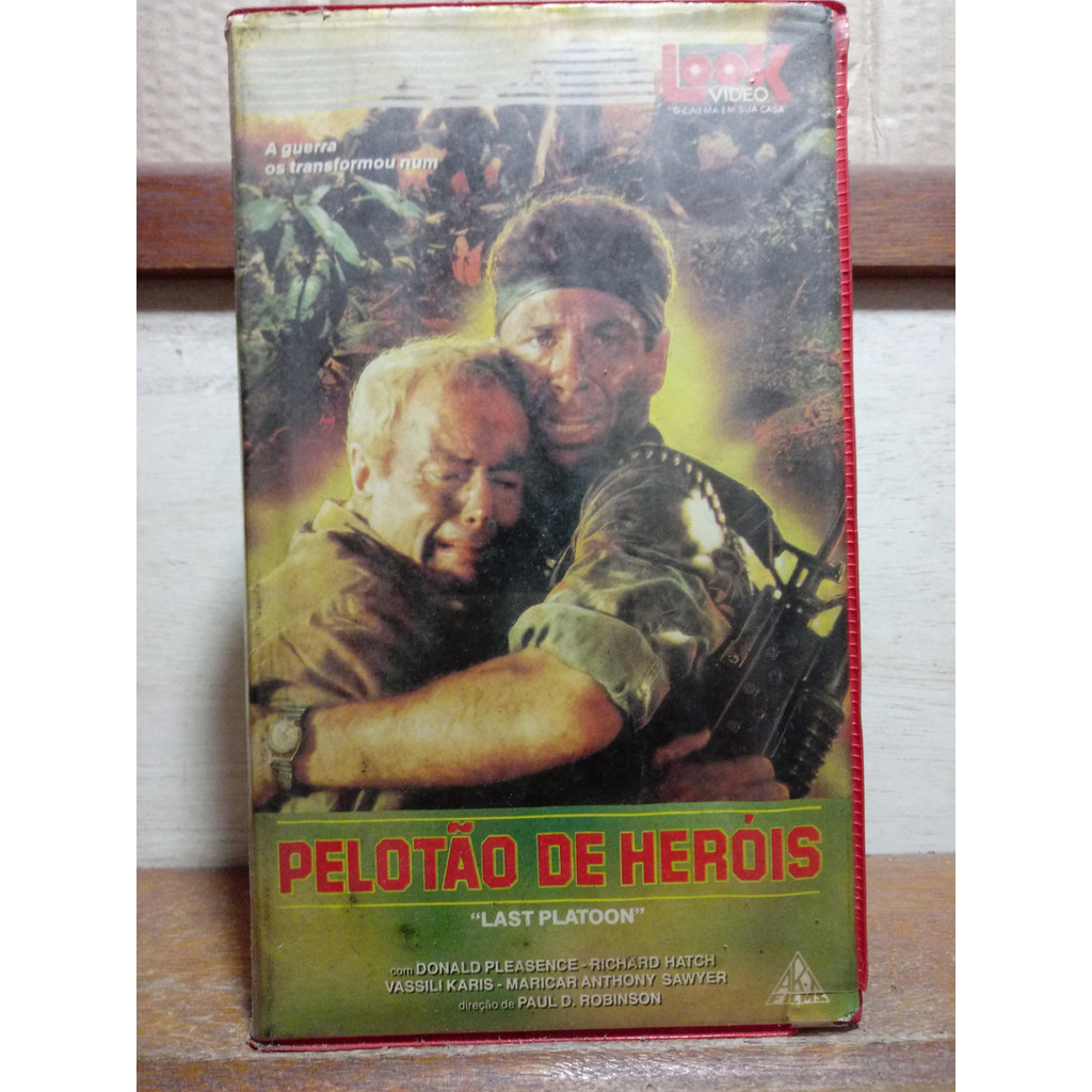 Vhs Pelotão De Guerra - Donald Pleasence - Richard Hatch