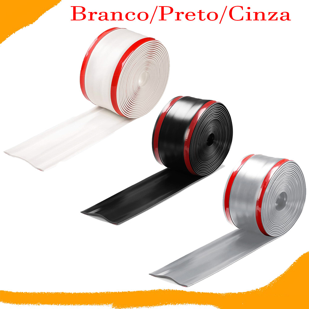 Organizadores de cabos para interiores, 5 m x 3.8 cm, em PVC, para gerenciamento de fios em casa, mesa e chão