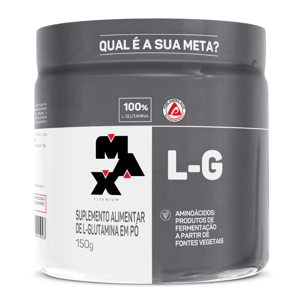 L-G Glutamina 150g Max Titanium