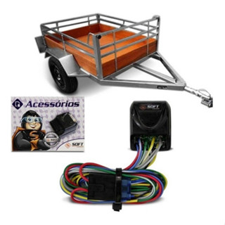 Módulo Soft Lc Reboque Easy Elimina Alerta de Curto Ligação Eletrica Engate Carretinha em Oferta na Shopee