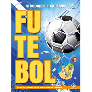 Livro Futebol - Atividades e adesivos em Oferta na Shopee