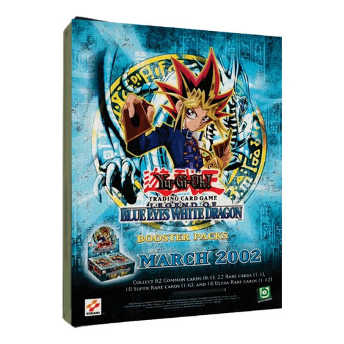 Album Fichario Yugioh Blue Eyes White Dragon + 20 Folhas Blue Eyes White Dragon Portugues