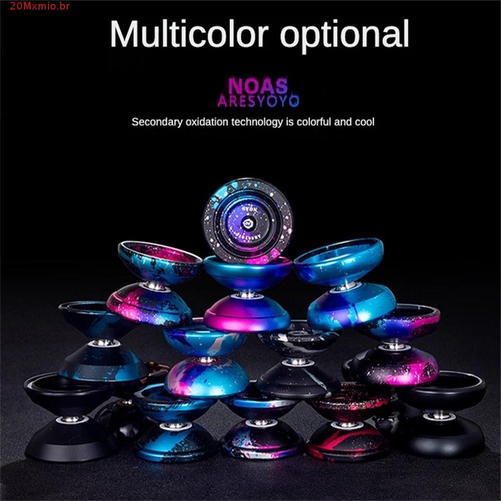 MXMIOB Metal Yoyo , Brinquedos Yo Com Rolamento De Esferas De Alta Velocidade , Bola Profissional Sem Resposta De Liga D