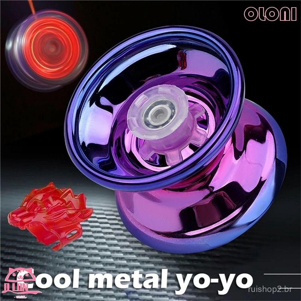 BOLONIMY Alumínio Yoyo Profissional Yo Acessórios De Alta Velocidade Para Crianças Iniciantes -