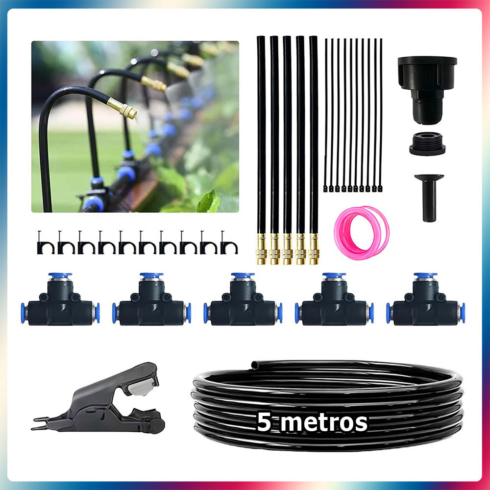 Kit 36 Irrigação por gotejamento ajustável em 360°mangueira irrigação por gotejamento sistema de irrigação para jardim