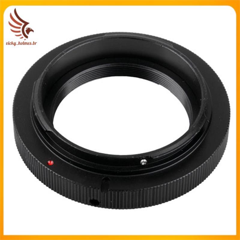 [vicky_holmes.br] Anel Adaptador De Lente De Montagem T2 Para Acessório De Câmera DSLR