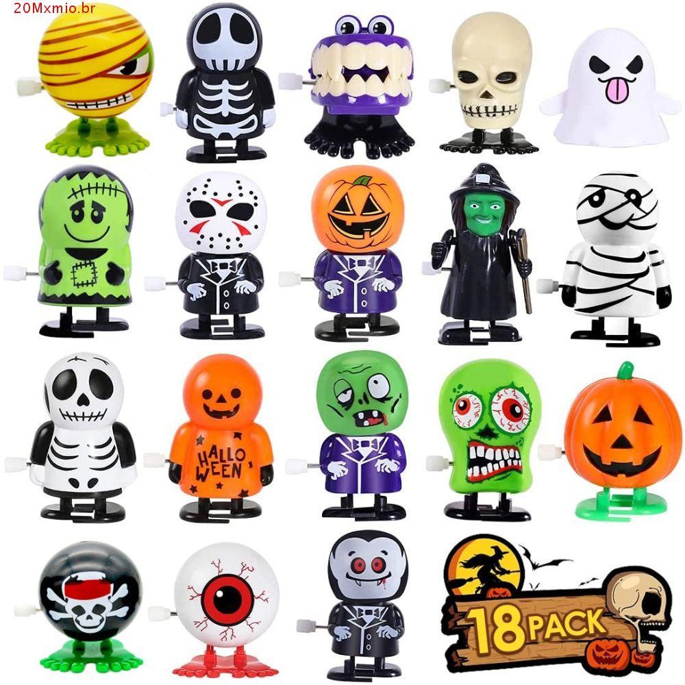 Brinquedo De Corda MXMIOB , Brinquedos Fantasmas De Relógio De Halloween Da Série De Brincadeira De Bruxa De Abóbora Sal